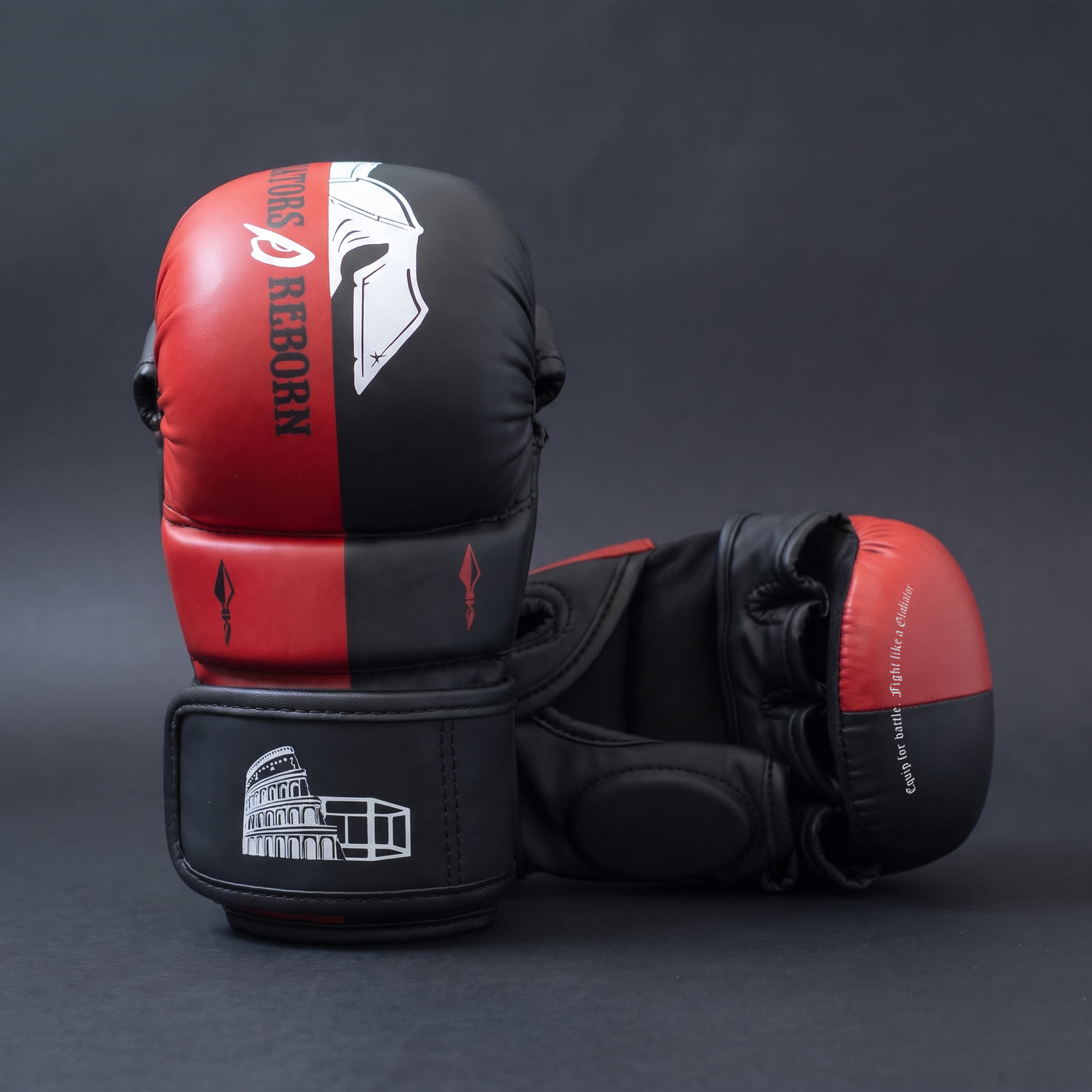 MMA Sparring Gloves, Red/Black Edition, photo 2