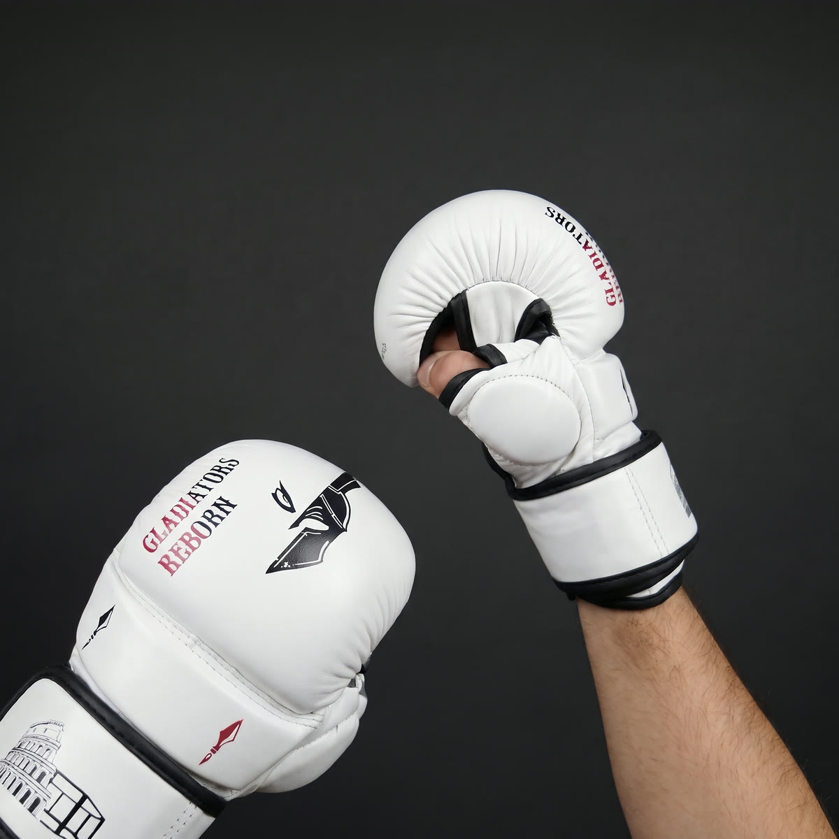 MMA Sparring Gloves, White Edition, photo 7