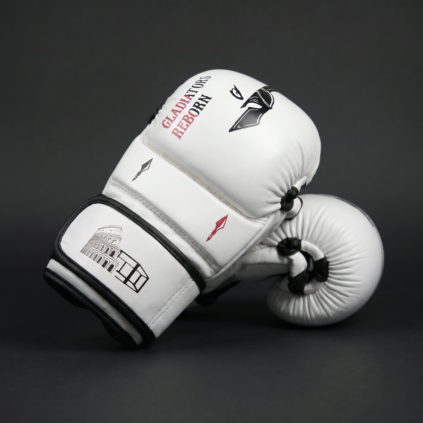 MMA Sparring Gloves, White Edition, photo 2